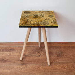 Hanah Home Mesa Auxiliar Shp145 - Camel